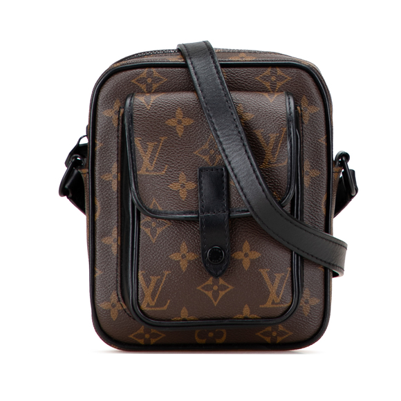 Pre-Loved Louis Vuitton Monogram Macassar Christopher Wearable - Picture 1 of 10